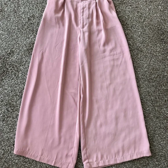 Tronjori Blush Wide Leg Trousers - Picture 1 of 3